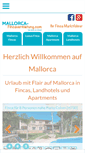 Mobile Screenshot of mallorca-fincavermietung.com